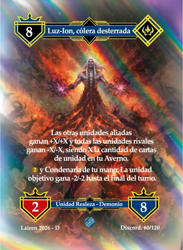 LUZ-ION, COLERA DESTERRADA