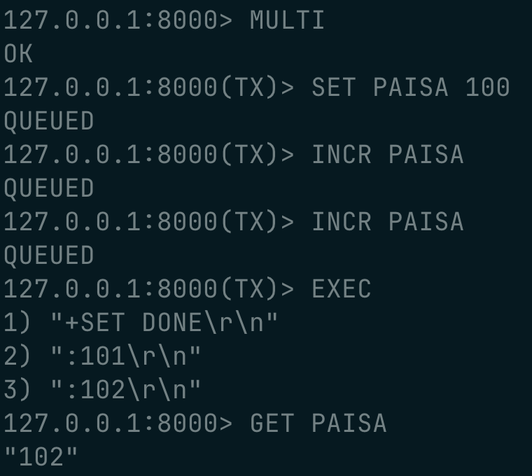 transactions
