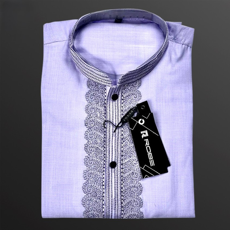 Indian Embroidered Cotton Pabjabi