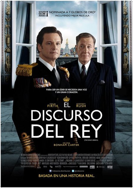 Cartel de El Discurso del Rey