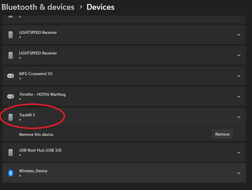 TIR5 in Bluetooth and Devices