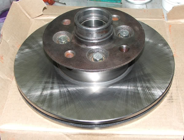 brake tarago camira rx2 hub