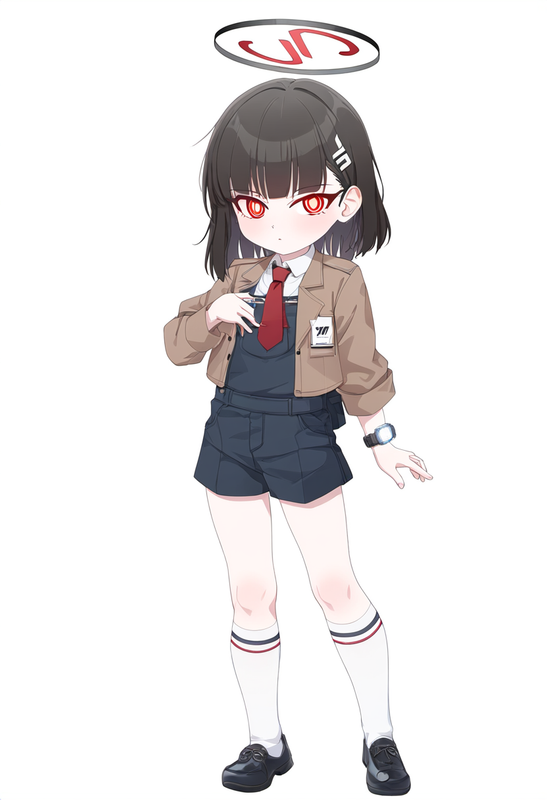 depth of field, 1girl, solo, rio (blue archive), medium hair, flat chest, {{{age s-2491241139