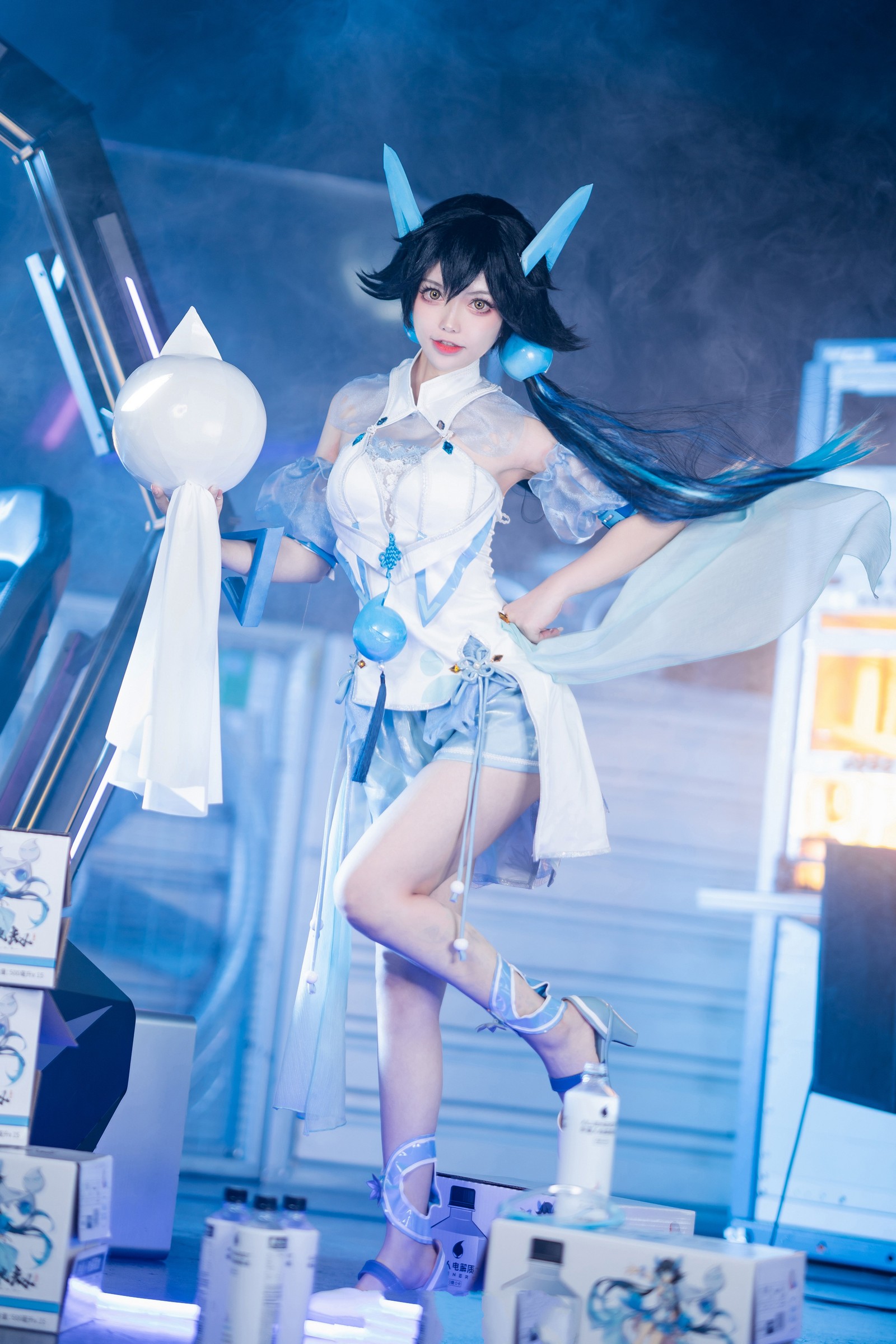 六二二同学 鹿昭依 Cosplay 写真图集｜虚拟偶像风格（13P｜33MB）插图