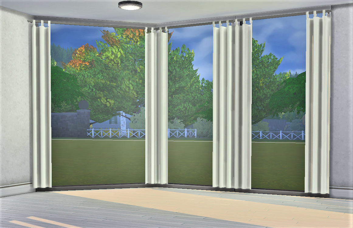 Taller curtains | Sims 4 Studio
