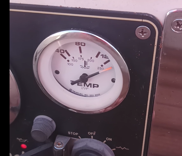 aguja temp con sensor conect a masa