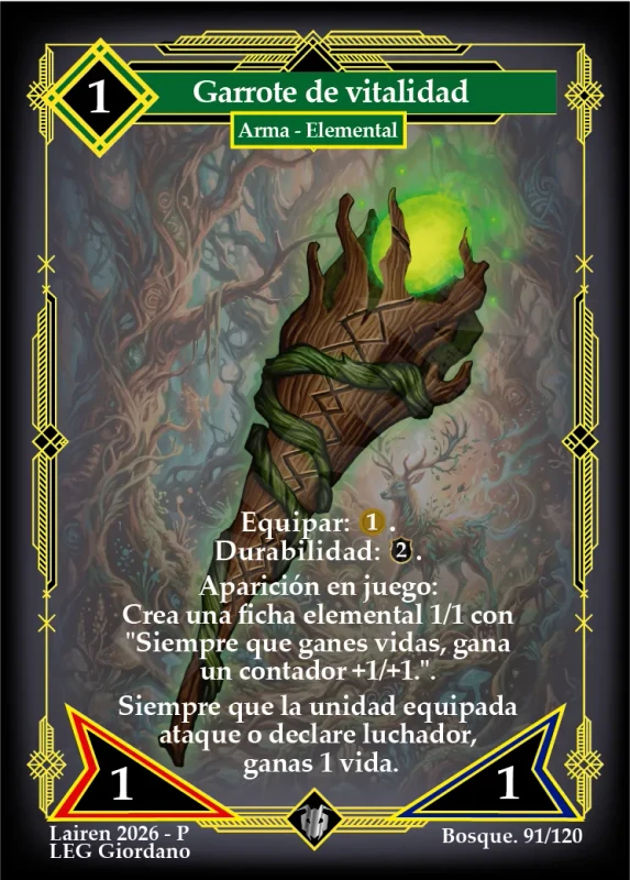GARROTE DE VITALIDAD