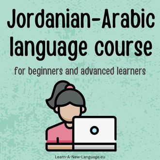Jordanian Arabic language course for beginners and advanced learners - Arabic Course - Jordanian Dialect