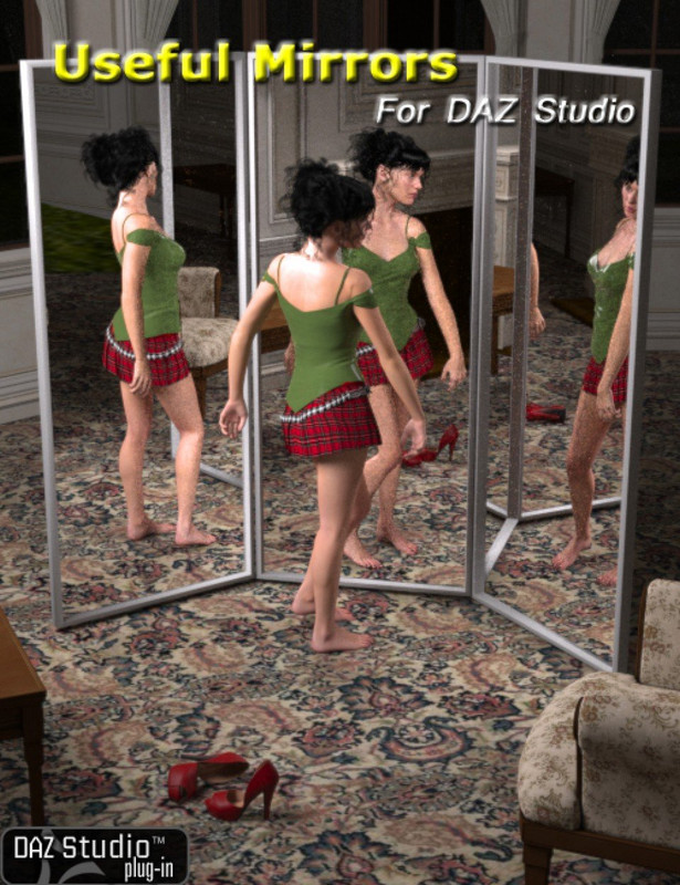 3Delight Useful Mirrors for DAZ Studio (REPOST)