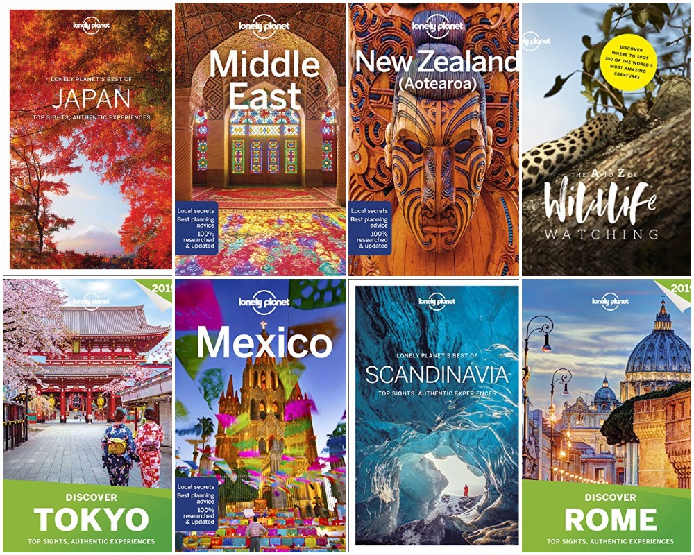 20 Lonely Planet Books Collection Pack 25