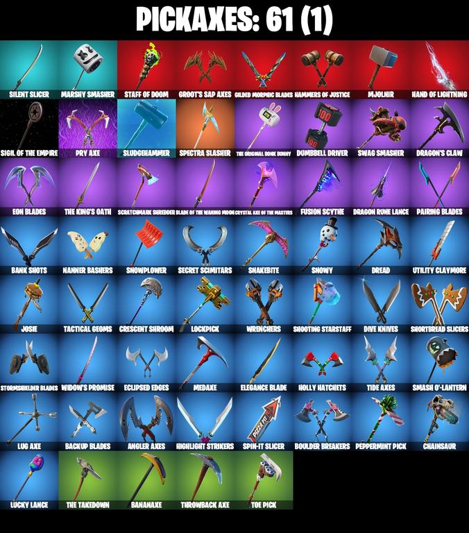 pickaxes comp
