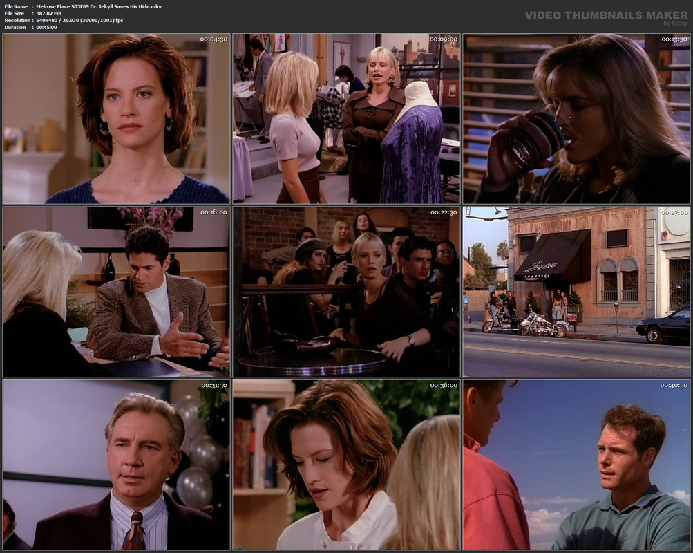 Melrose Place S03E09 Dr. Jekyll Saves His Hide.mkv
