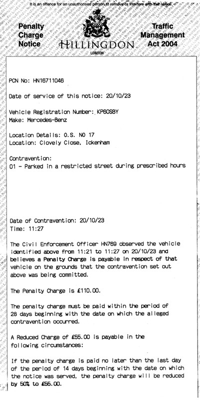 LBH PCN unredacted front