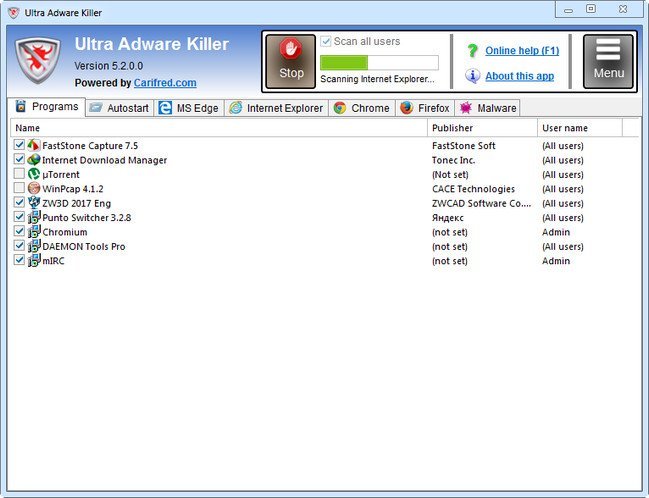 Ultra Adware Killer 10.5.0.0