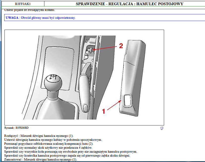 Peugeot 407 | Regulacja Ręcznego | Peugeot Forum