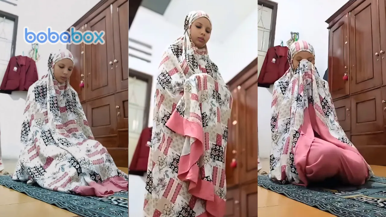 Mukena Pink Viral 1