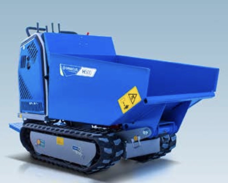 Motocarriola Dumper Serie H idrostatica ribaltamento idraulico