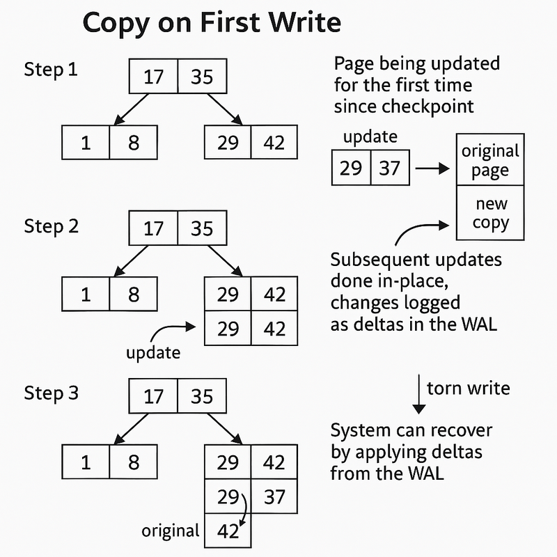 Copy On First Write