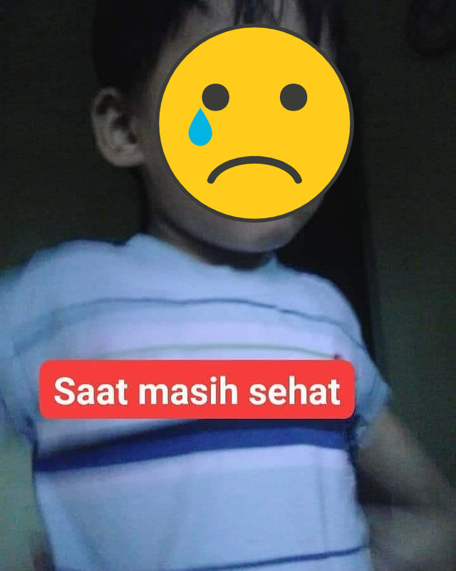 M Rizki ketika masih sehat
