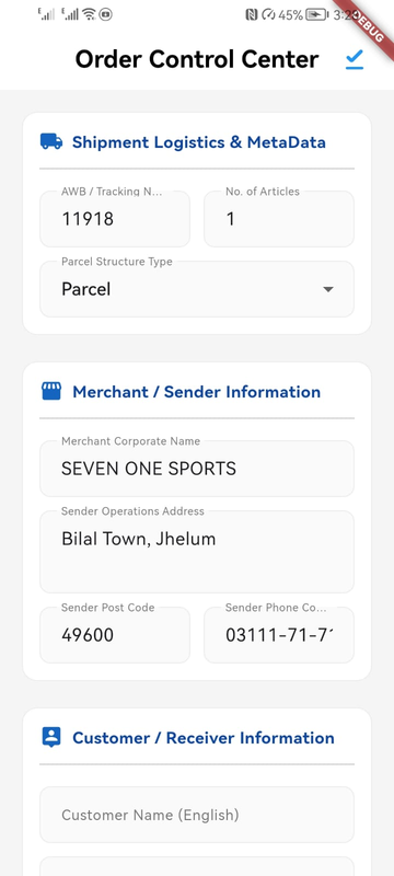 SLMO Shipping Label Automation screenshot 1