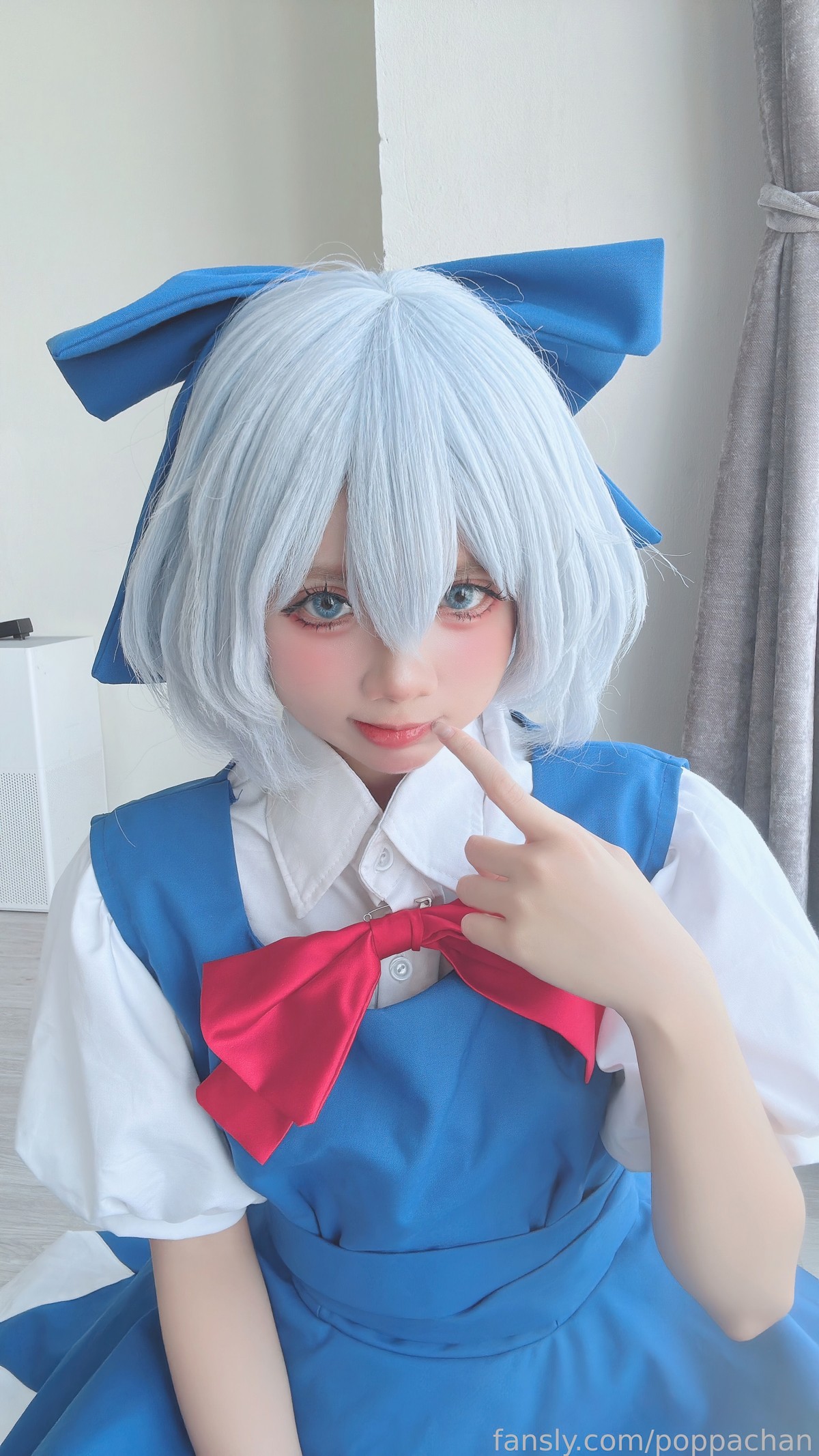 PoppaChan Cirno Cosplay (Touhou Project) – 30 Photos 182MB插图4