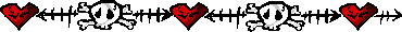 skull and heart header