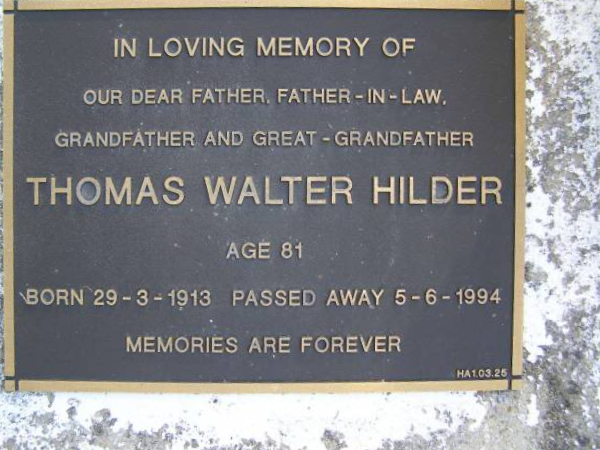 Tom Hilder