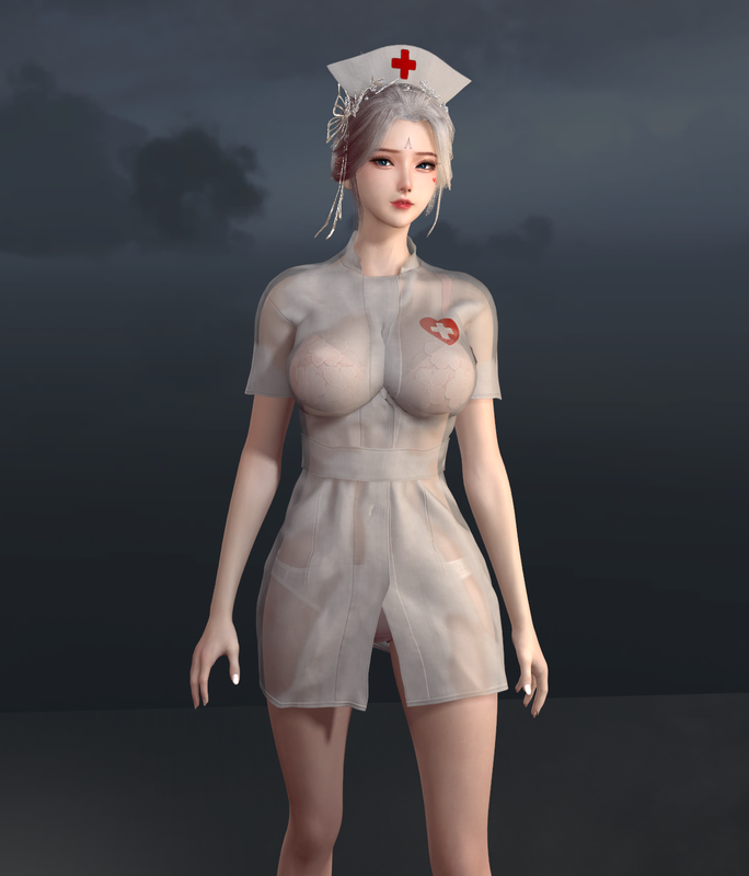 JMY-12-护士服-哈基米社区