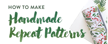 Create Handmade Repeat Patterns: Plus Turn Your Art into Wrapping Paper