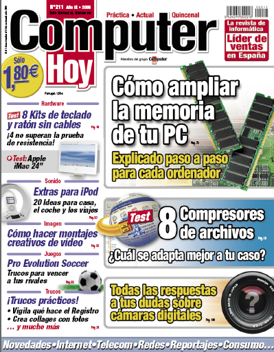 choy211 - Revistas Computer Hoy nº 190 al 215 [2006] [PDF] (vs)