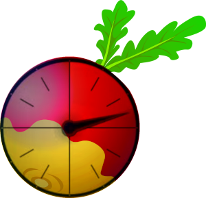 Countdown Turnip Clock