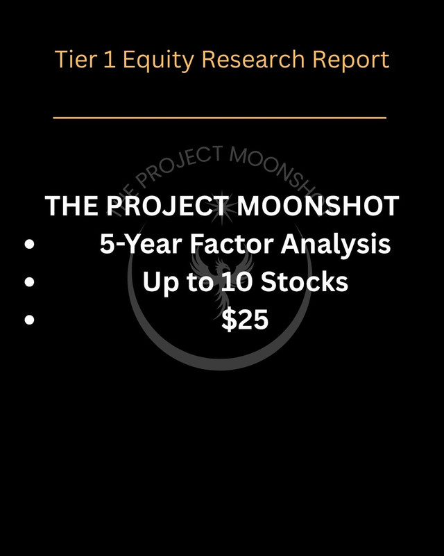 Tier 1 Equity Research Report preview