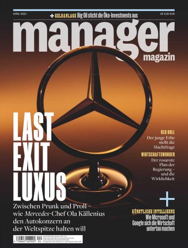Cover: Manager Magazin Wirtschaft aus erster Hand No 04 2023