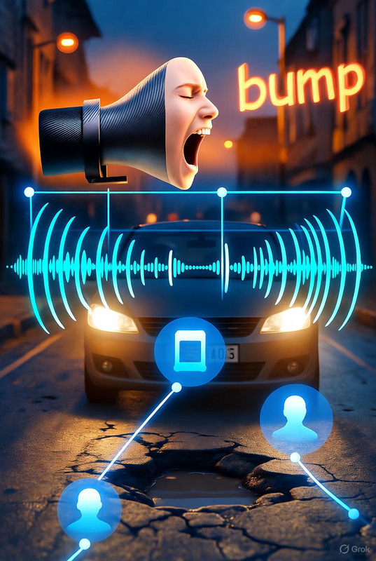 Waze Acorda com Voz de IA: Relate Buracos na Rua Sem Soltar o Volante, Finalmente
