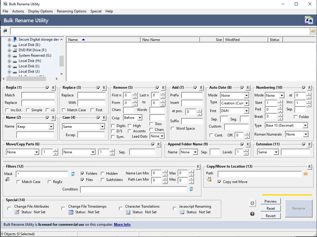 Bulk Rename Utility 3.4.1.0 Commercial Bulk