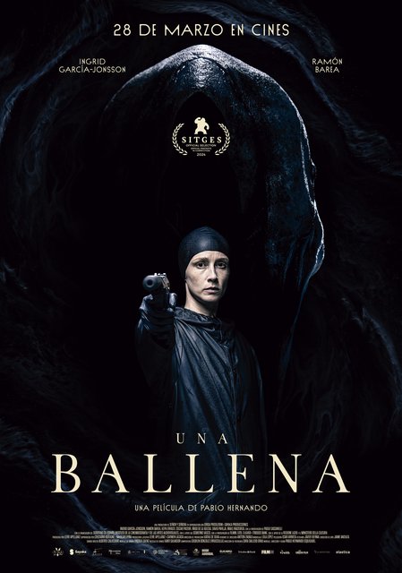 PÓSTER DE LA PELÍCULA “UNA BALLENA” PROTAGONIZADO POR INGRID GARCÍA-JONSSON