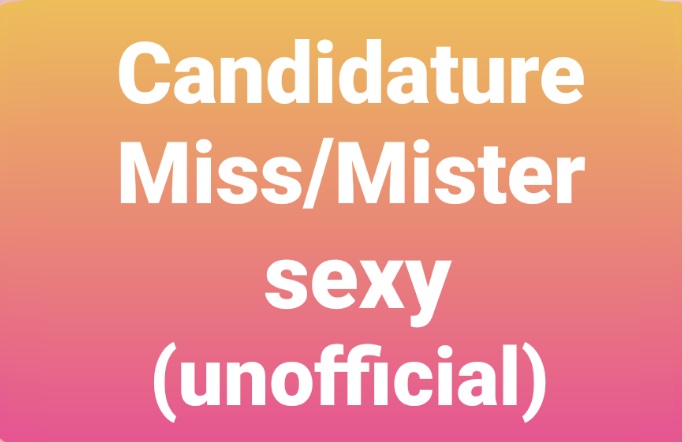 Immagine Candidature Miss & Mister Sexy (unofficial)