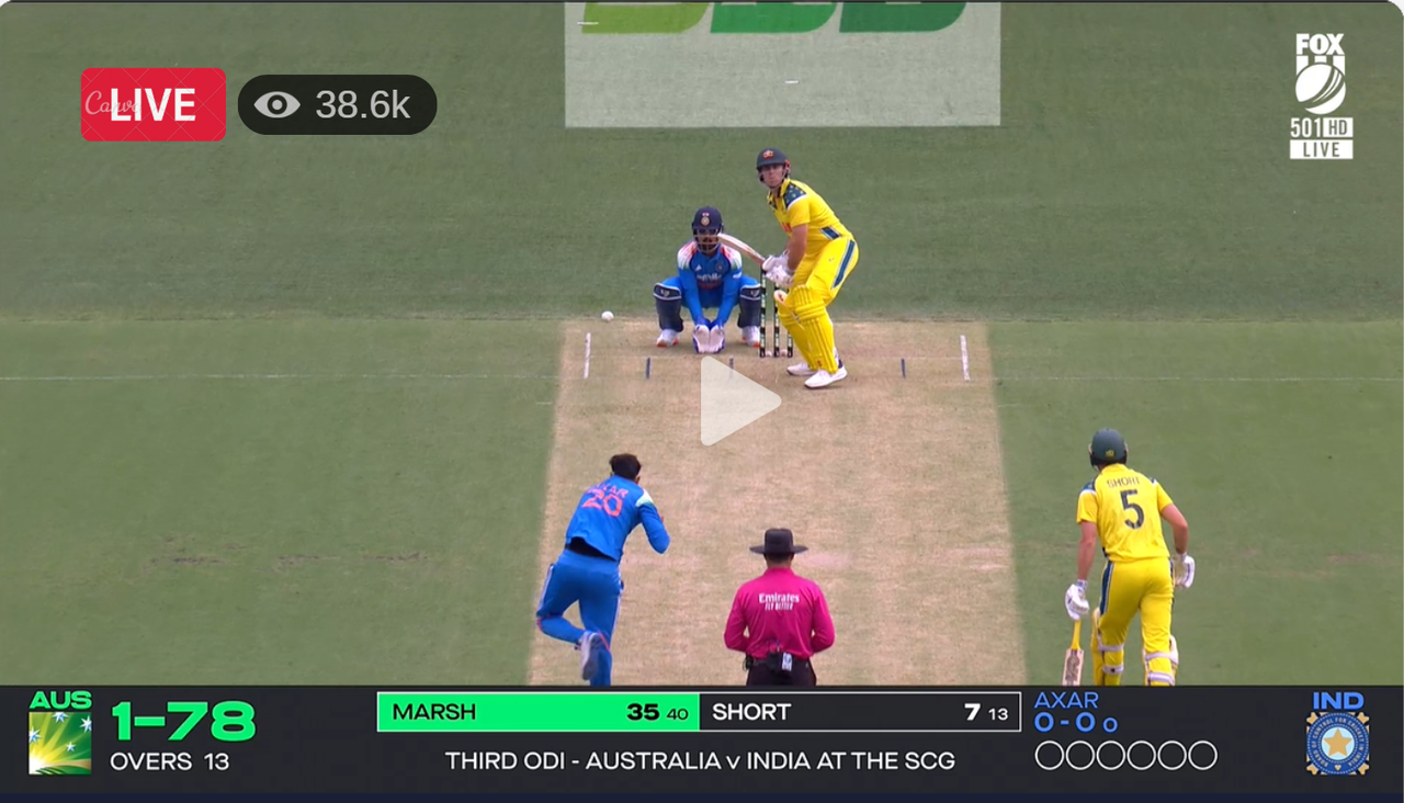 India vs Aus 3rd odi 2025