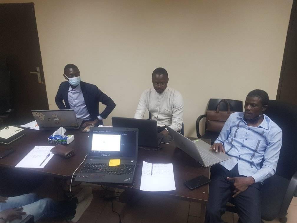 Experts collaborating on innovative solutions