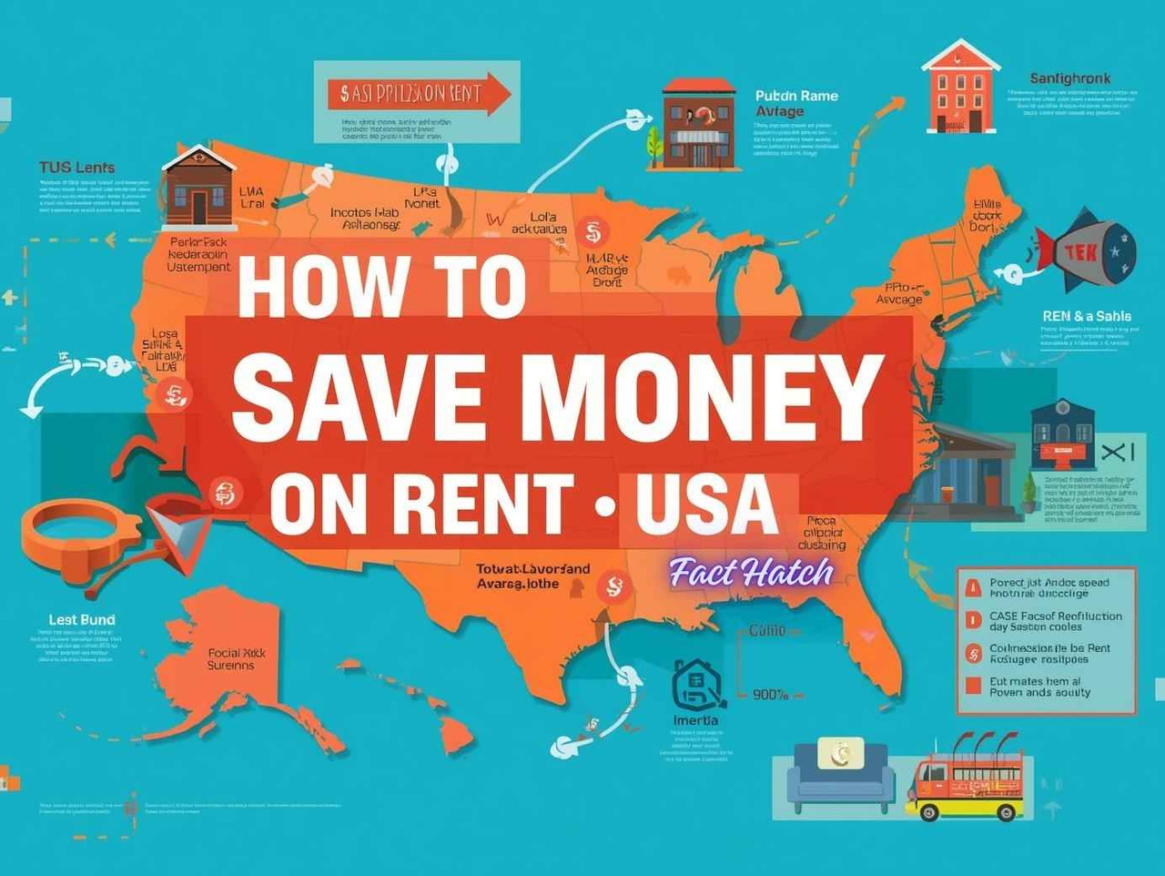 How to Save Money on Rent in the USA Fact Hatch