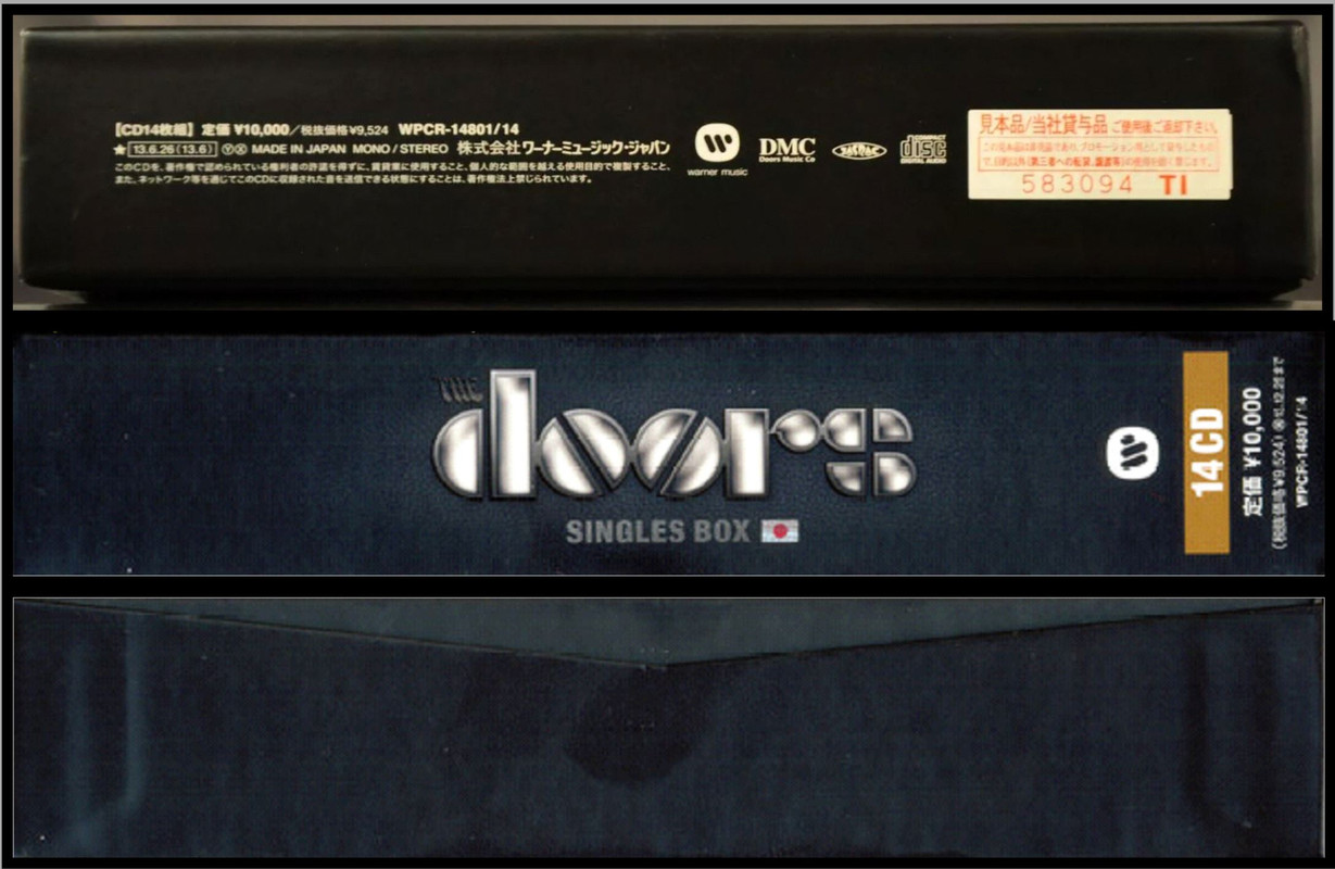 THE DOORS Japanese Edition Singles Box 2013 | TheDoors4Scorpywag