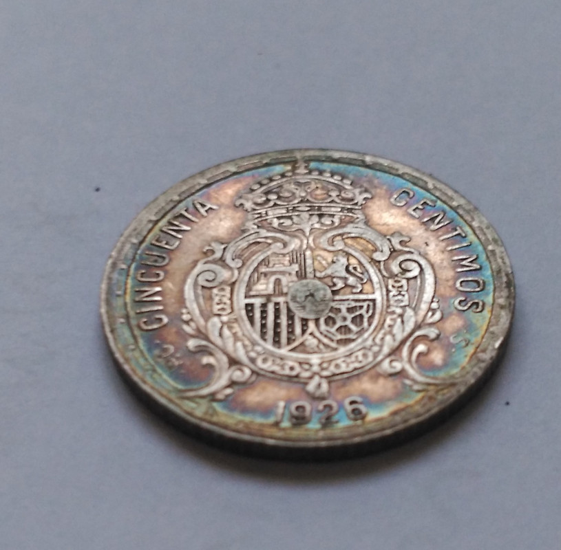 50 céntimos 1926. Alfonso XIII. PCS. Homenaje póstumo a LAS GRANDES OLVIDADAS IMG-20191227-171542