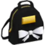 Black Designer Backpack