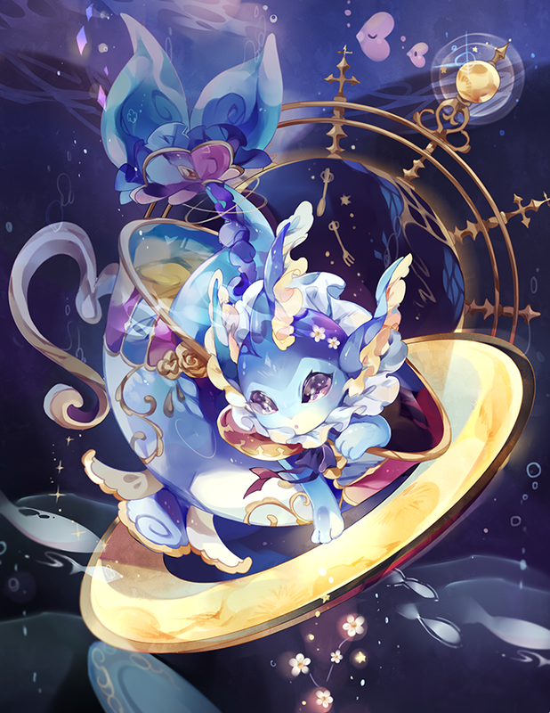 vaporeon-and-luvdisc-pokemon-drawn-by-co
