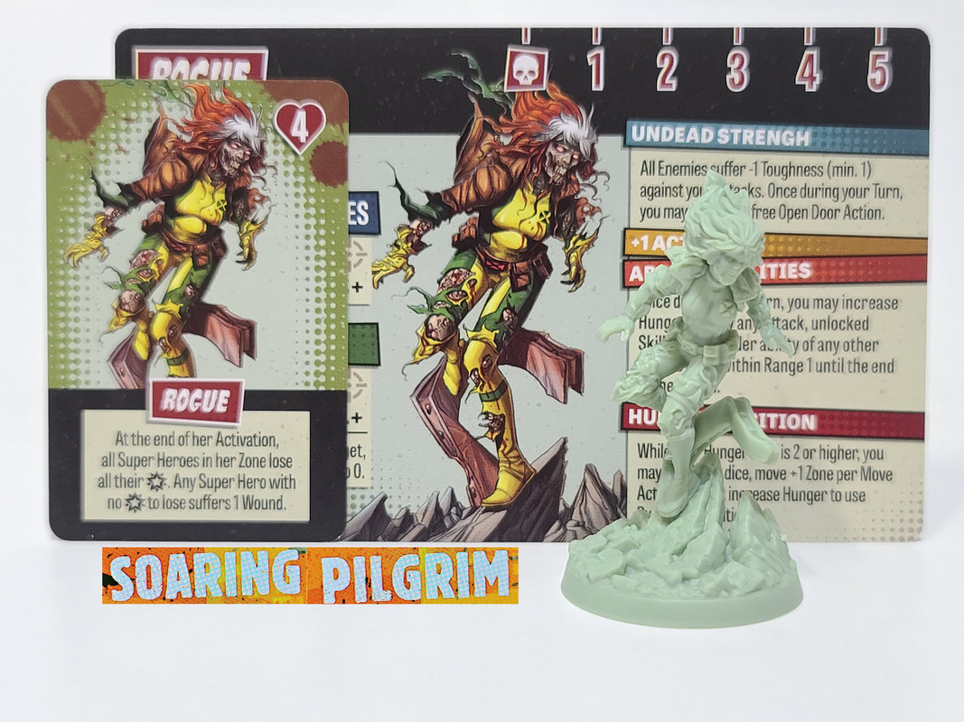 ROGUE - ZOMBIE Zombicide MARVEL ZOMBIES Kickstarter Exclusive CMON
