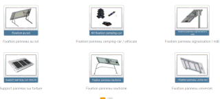 Une gamme de fixations solaires 