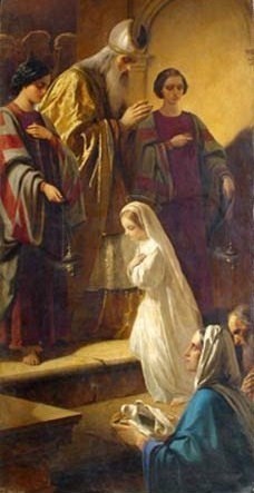 Maria accolta nel Tempio dans Maria Valtorta Maria-accolta-nel-Tempio