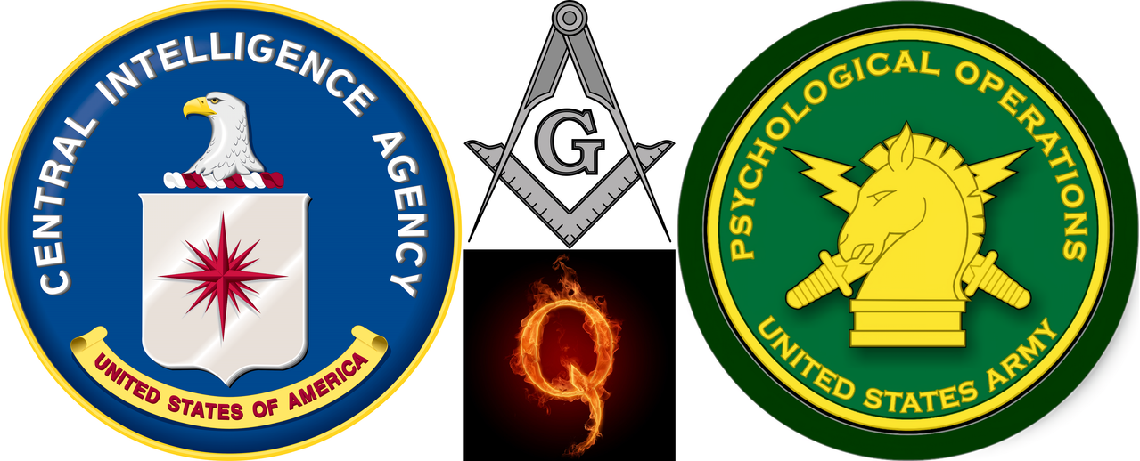 QAnon Freemasonry C I A U S A P O