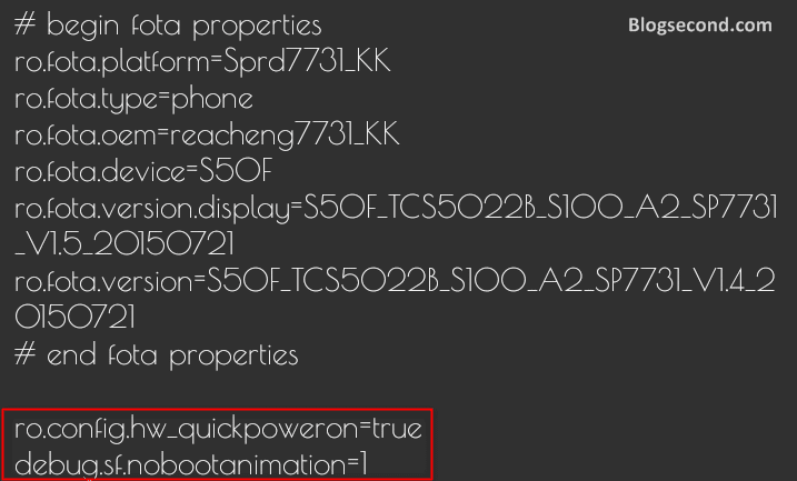 Menambah Sesuatu di Build Prop untuk Mempercepat Booting di Android