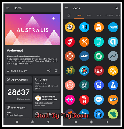 Australis - Icon Pack v1.34.0